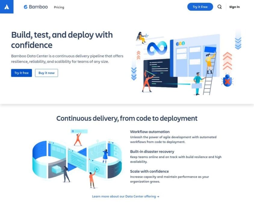 Bamboo Home Page