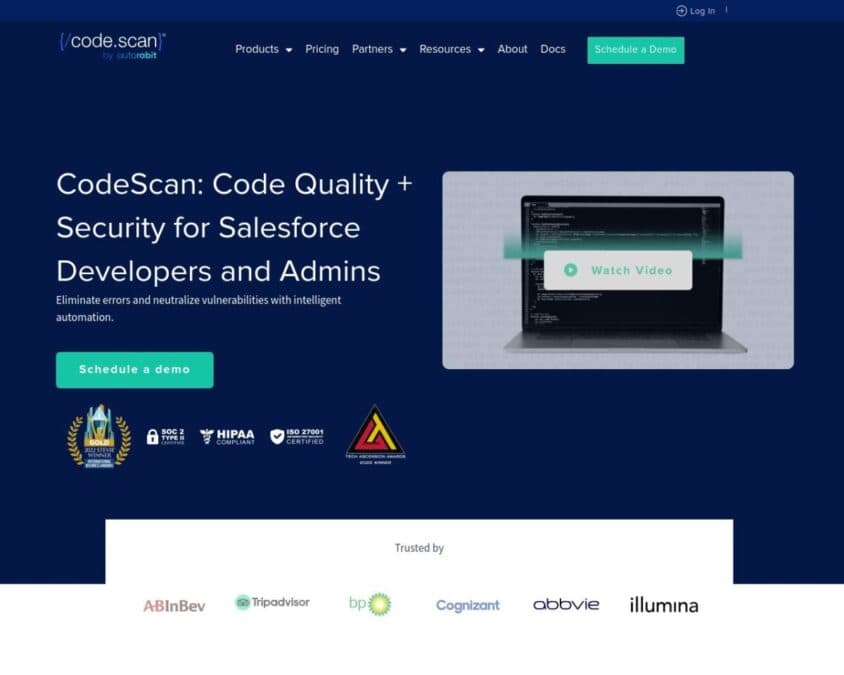 Codescan From AutoRABIT Home Page