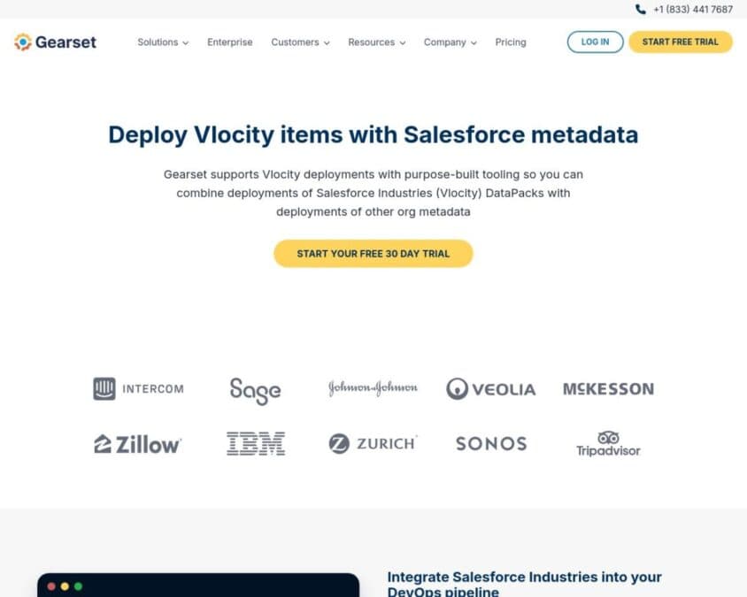 Gearset for Industries Home Page