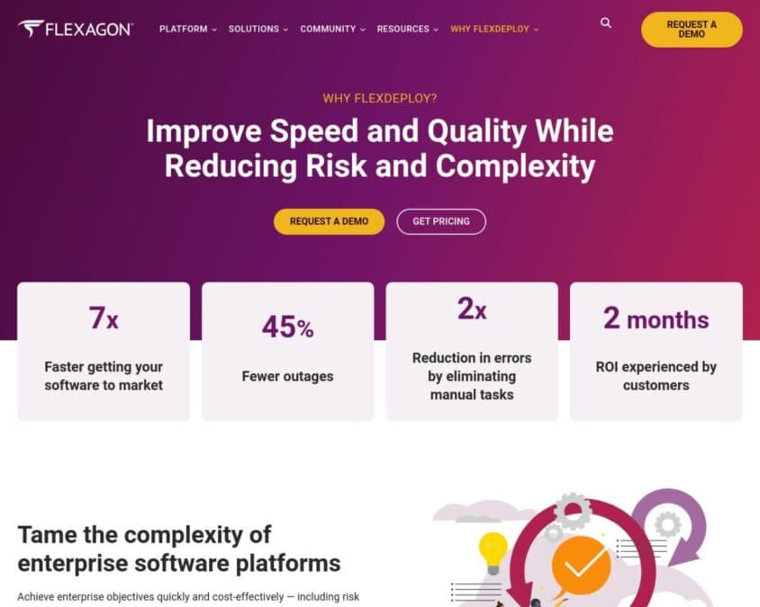 FlexDeploy Home Page