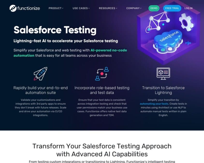 Functionize for Salesforce Cover Image