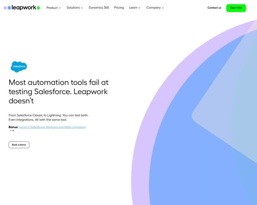 Leapwork for Salesforce Cover Image