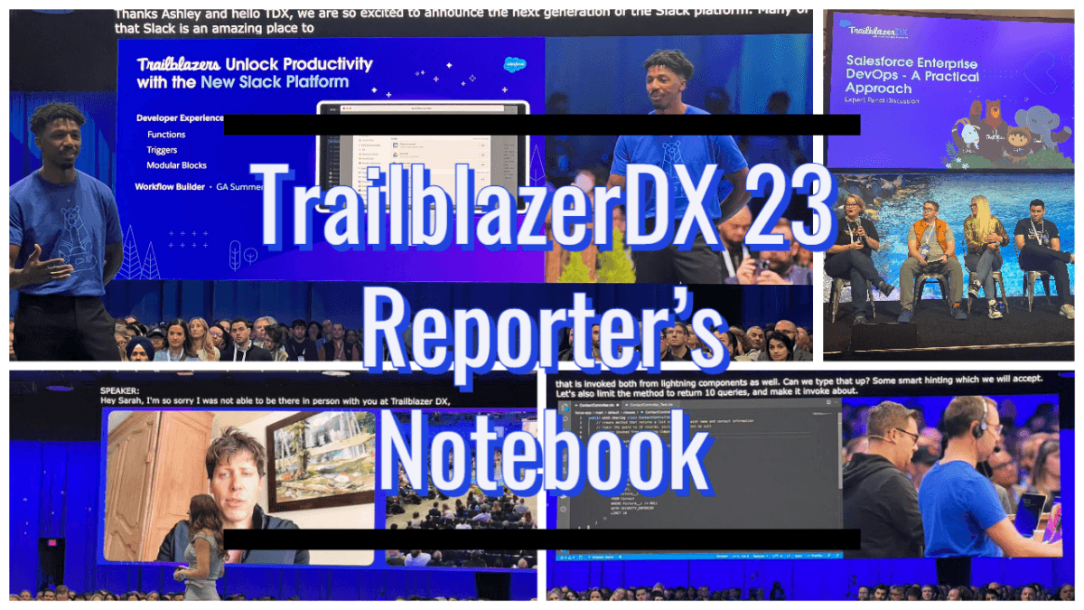TrailblazerDX 23 Reporter's Notebook