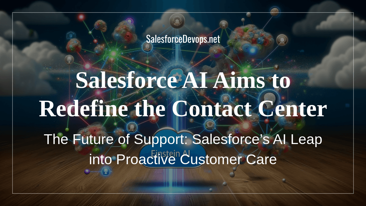 Salesforce AI Aims to Redefine the Contact Center