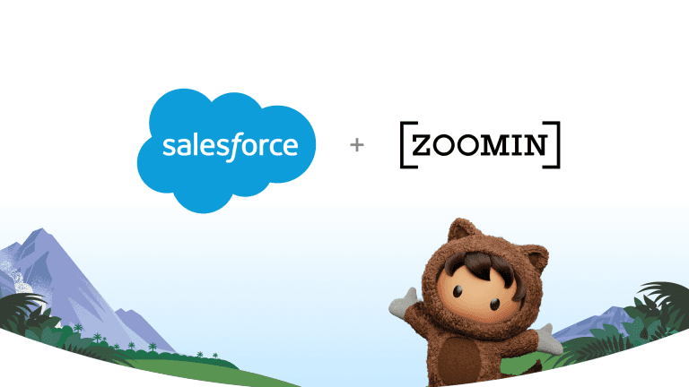 Salesforce Acquired Zoomin graphic