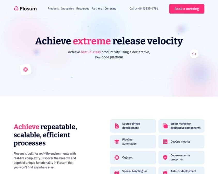 Flosum DevOps Home Page